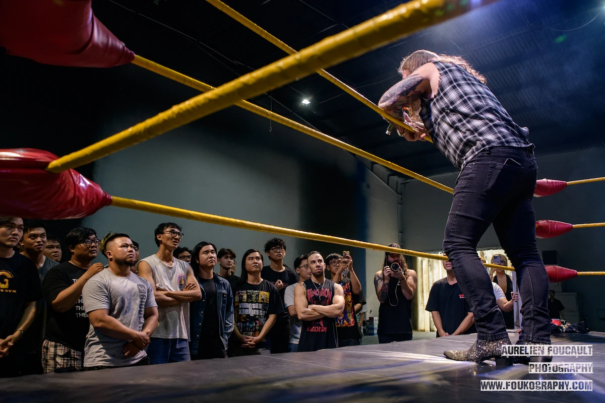 Behind the scenes of Vietnam Pro Wrestling